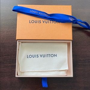 LV Box, dustbag, and ribbon